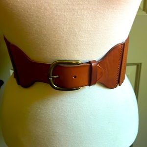 Anthropologie leather belt, size large